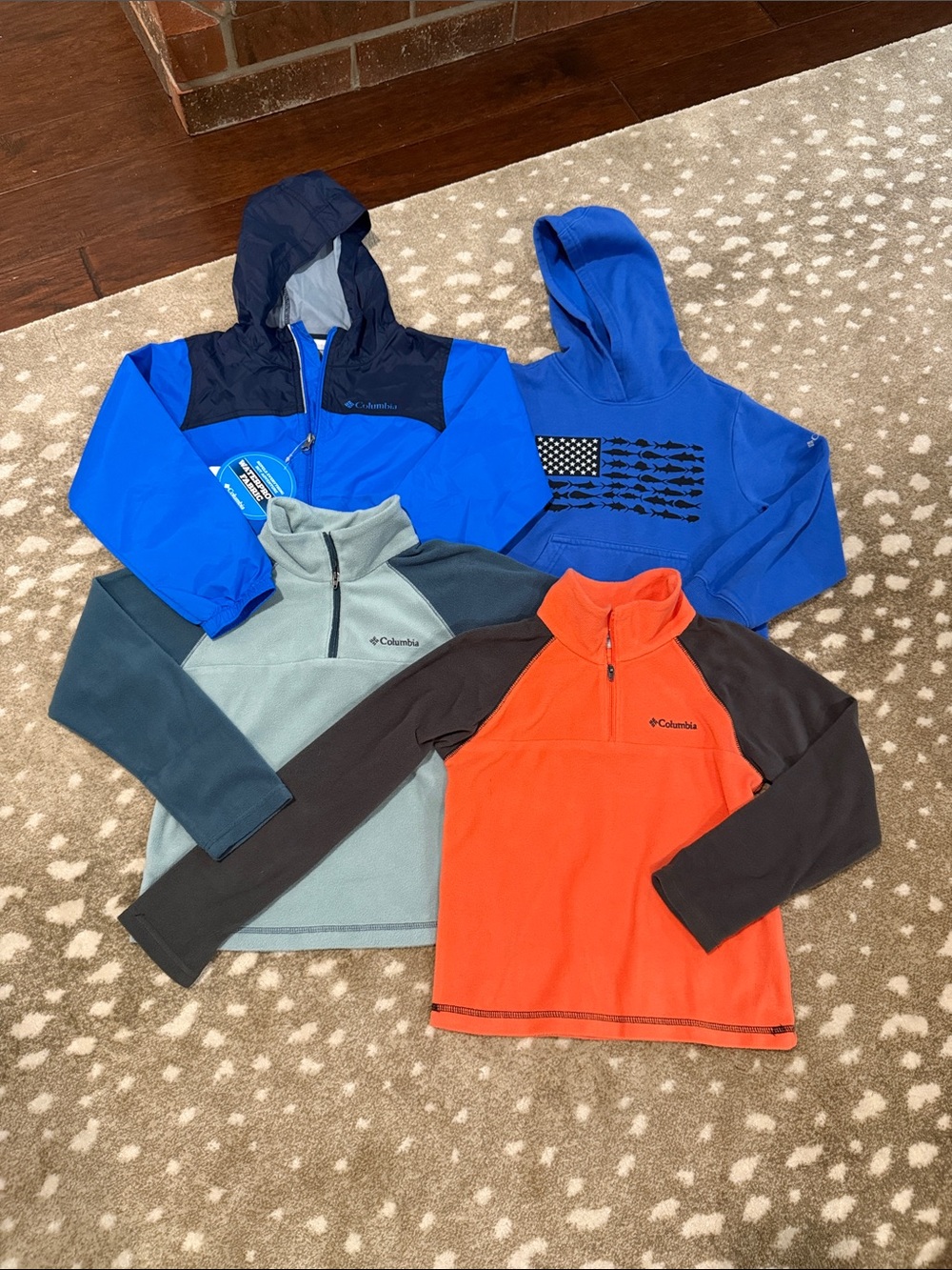 Bundle (4) Boys Columbia Pieces. Size XS 6/7